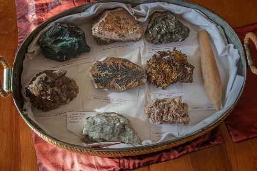#8 Nine Mineral Specimens:The Best of the West - Winning bid $110