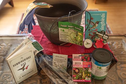 #8 HUMMINGBIRD BASKET - Minimum Bid $50