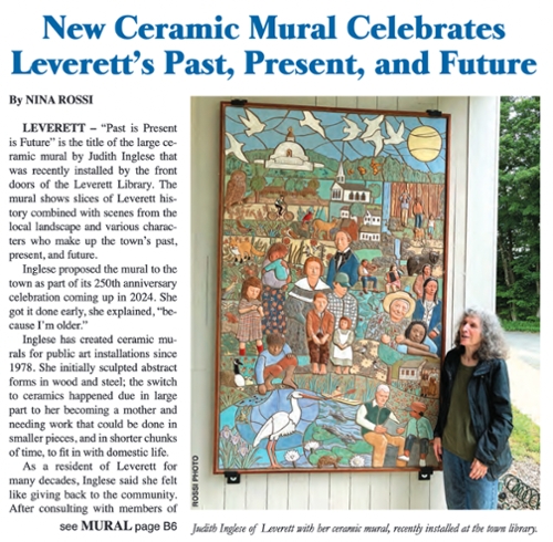 250th Mural installed at Library